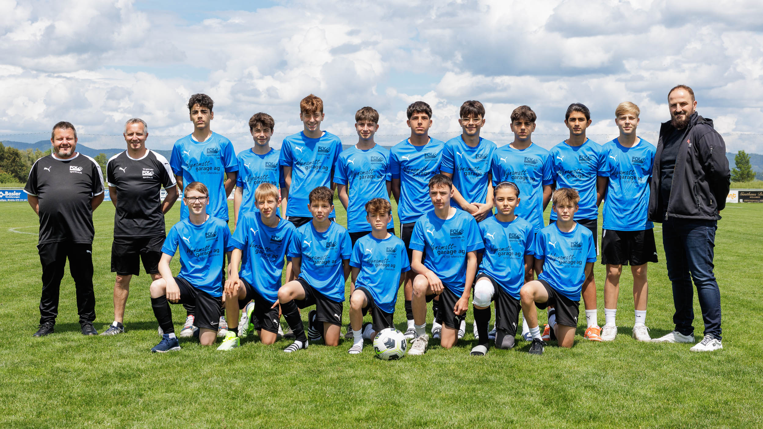 Team CA Einlaufdress